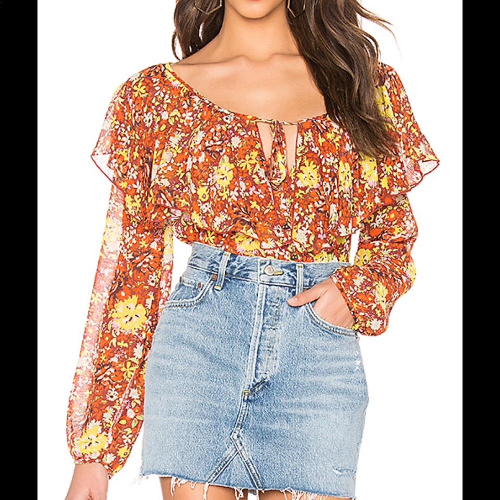 ❤️ FREE PEOPLE ❤️ NWT Boho Bodysuit - Small Medium